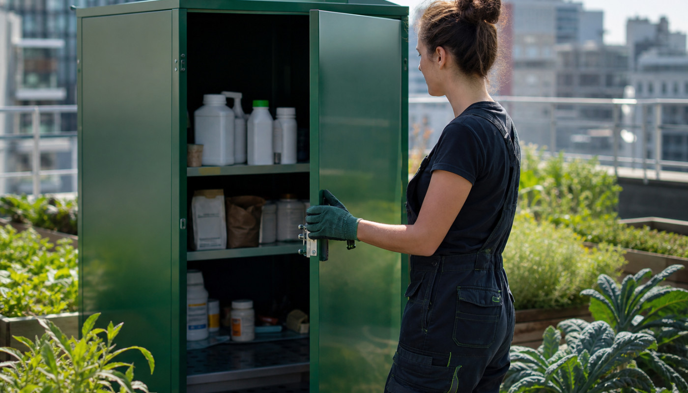 Armoire phytosanitaire : révélateur des nouvelles exigences écoresponsables dans l’agriculture urbaine