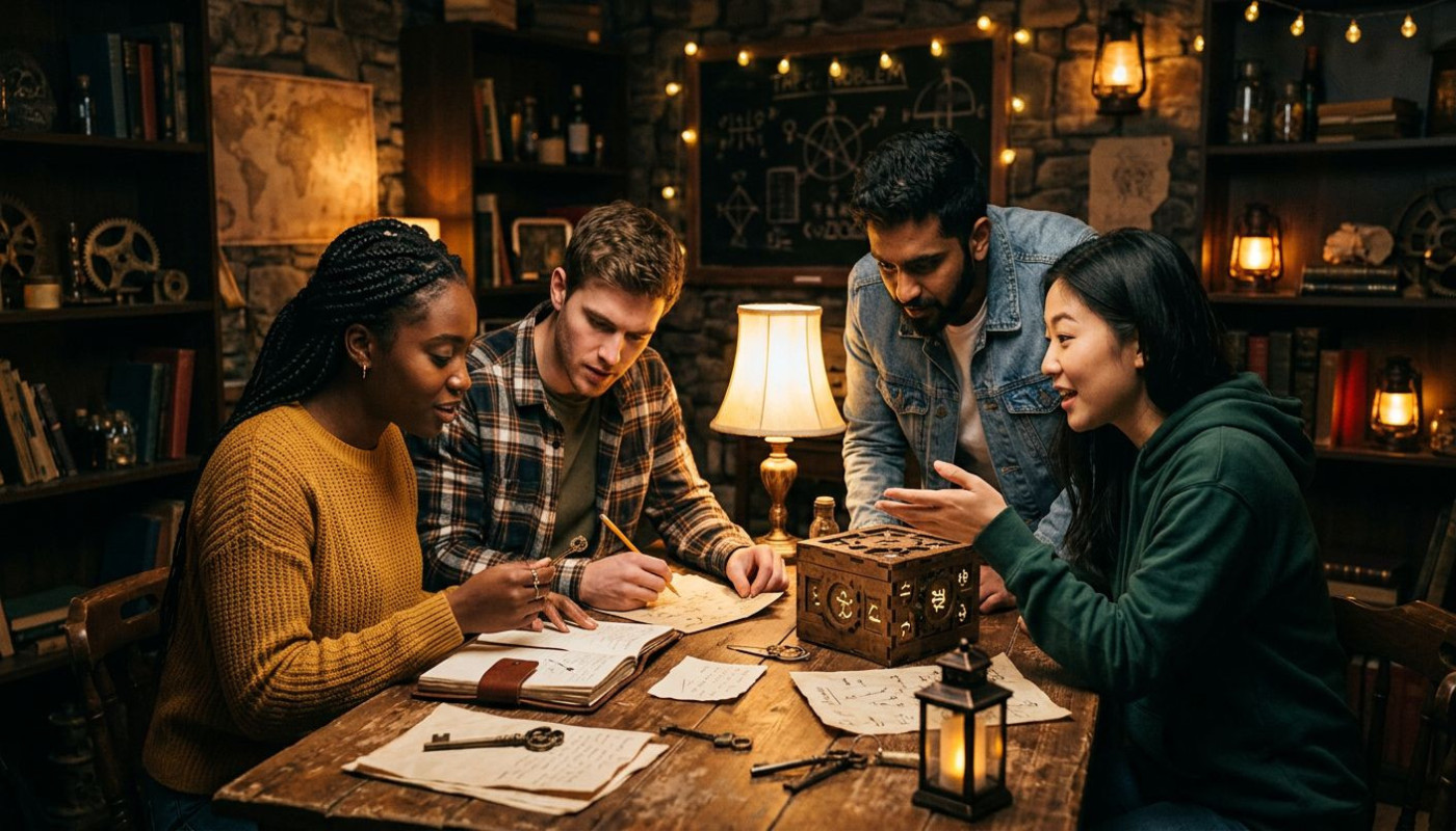 Comment un jeu d'évasion immersif renforce-t-il les liens d'équipe ?