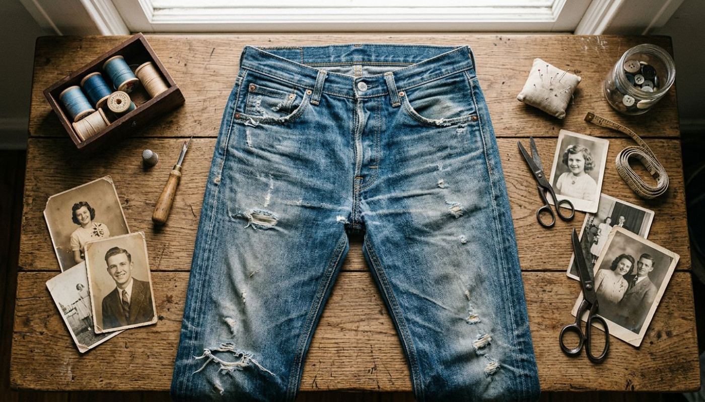 Transmission, héritage, usure : l’histoire familiale du jean